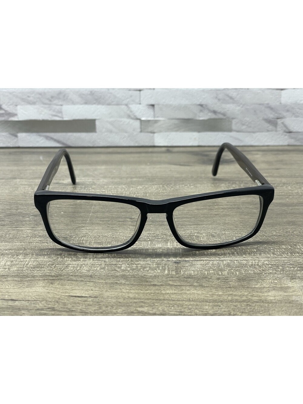 Scott Harris Eyeglasses Sh273 C3 53[]16-140 Full Rim Black Brown Wood Frames View 2